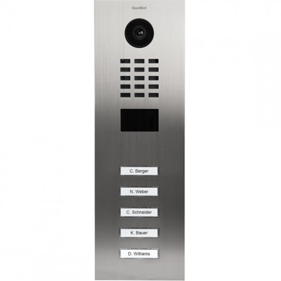 DoorBird D2105V IP Video Türstation V2A Edelstahl