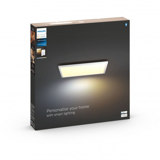 Philips Hue White Ambiance Aurelle Panelleuchte 60x60 Weiß o. DS