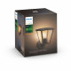 Philips Hue White Inara Wandleuchte Schwarz 1x550lm