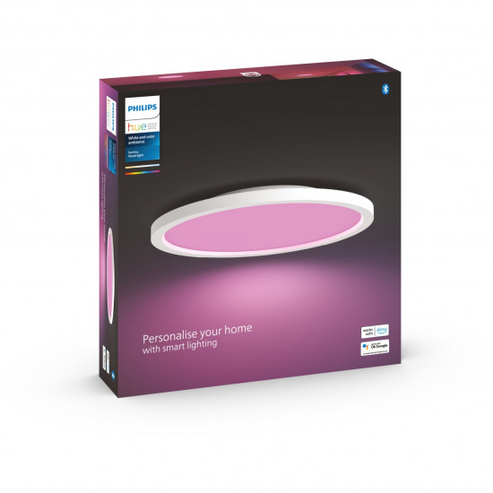 Philips Hue White & Color Ambiance Surimu Panel rund Weiß