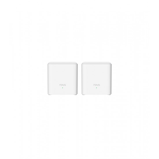 Tenda MX3 (2-PACK) mesh wi-fi system Dual-band (2.4 GHz / 5 GHz) Wi-Fi 6 (802.11ax) White 1 Internal