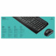 Logitech Desktop MK330 Wireless Black - US Layout