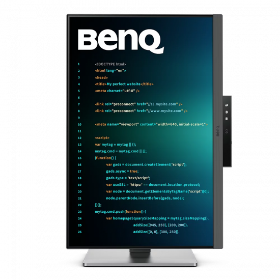 Benq RD240Q | 24.1  | IPS | 16:10 | 60 Hz | 5 ms | 2560 x 1600 pixels | 300 cd/m² | HDMI ports quantity 1