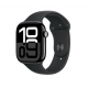 Apple Watch Series 10 | Smart watch | GPS (satellite) | Always-On Retina display | 46mm | Waterproof | Jet Black