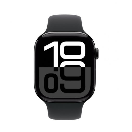 Apple Watch Series 10 | Smart watch | GPS (satellite) | Always-On Retina display | 46mm | Waterproof | Jet Black