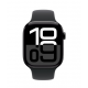 Apple Watch Series 10 | Smart watch | GPS (satellite) | Always-On Retina display | 46mm | Waterproof | Jet Black