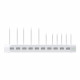 UNITEK CHARGING STATION 10X USB 2.4A 60W WHITE