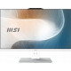 MSI AIO Modern AM242P 12M-1249XEU i3-1215U 23.8 IPS LED FHD Non-Touch Anti-Glare 8GB SSD512GB M.2 AX211 WiFi 6E NoOS WHITE