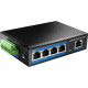 Network switch/switch - Cudy IF1005P (10/100) Black