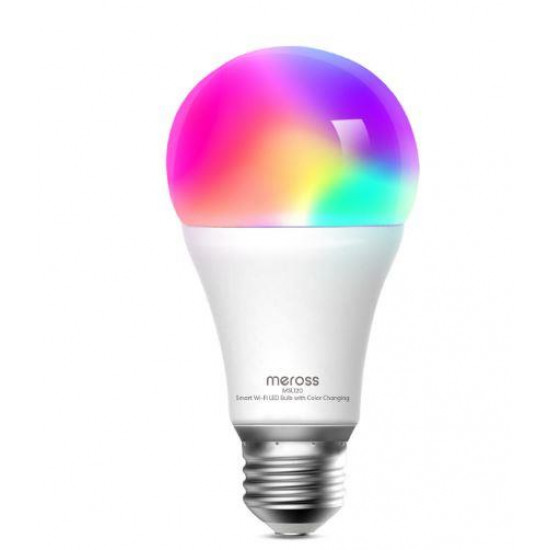 Smart Light Bulb|MEROSS|Power consumption 9 Watts|200-240V|Beam angle 180 degrees|MSL120HK(EU)