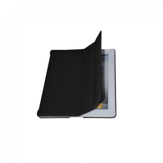 NuCover Pro Case iPad3 Slimfit cover + PC Shell (rubber) Black