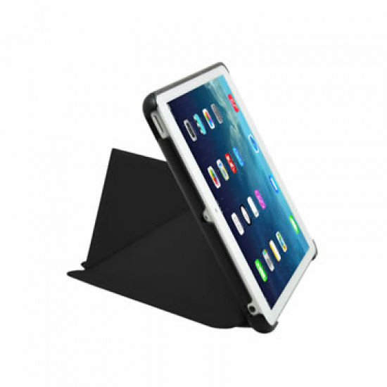 Slim-Fit Origami Case with Stand for iPad Air (1st Gen) - Black