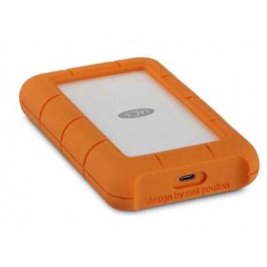 4TB LaCie Rugged ,USB-C and USB 3.0 External Hard Drive, (OEM Packaged/Not Retail)