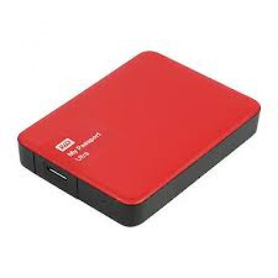 2TB WD My Passport Ultra 2.5, USB 3.0,  External Drive (RED)