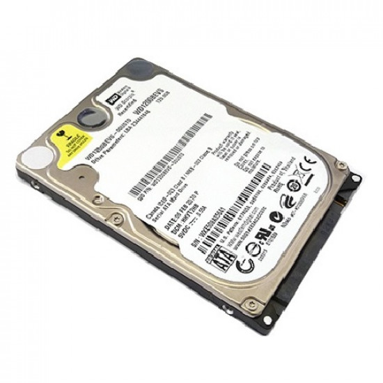 120GB Western Digital 2.5 SATA 5400rpm 8MB Notebook HD