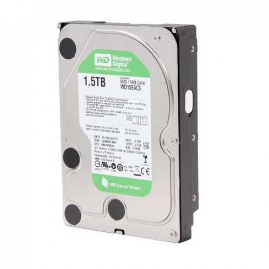 1.5TB WD, 3.5 SATA 7200rpm 16MB Desktop HD