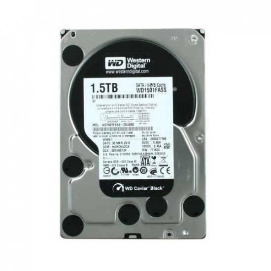 1.5TB Western Digital BLACK Enterprise 3.5 SATA 7200rpm 64MB