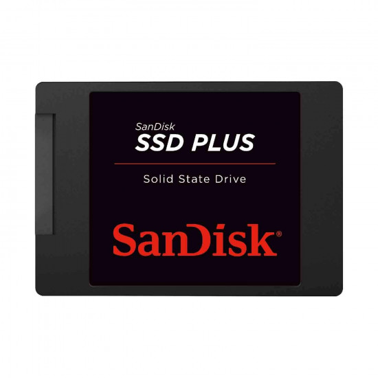 480GB SanDisk SSD PLUS Internal SSD - SATA III 6 Gb/s, 2.5/7mm, Up to 535 MB/s