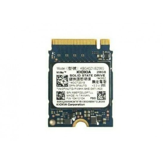 256GB Kioxia (Toshiba)  NVMe, PCIe3.0x4, M.2 2230 Solid State Drive SSD