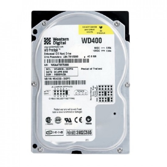 40GB WD 3.5 IDE 5400rpm 2MB  (ReNew)