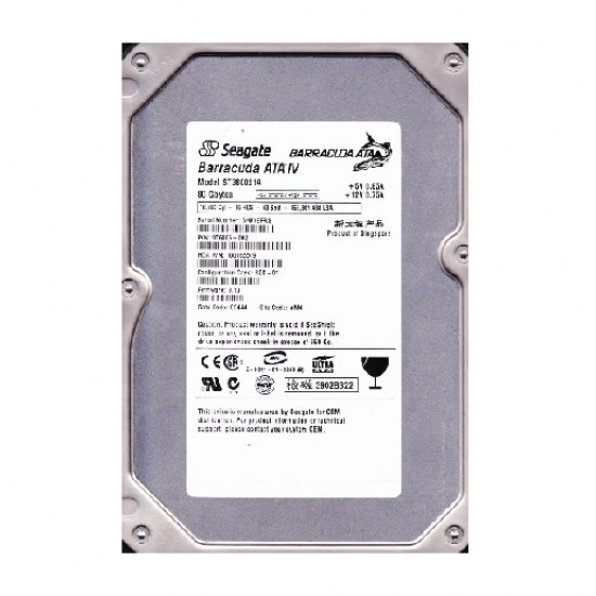 80GB Seagate 3.5 IDE 7200rpm Internal HD (ReNew)