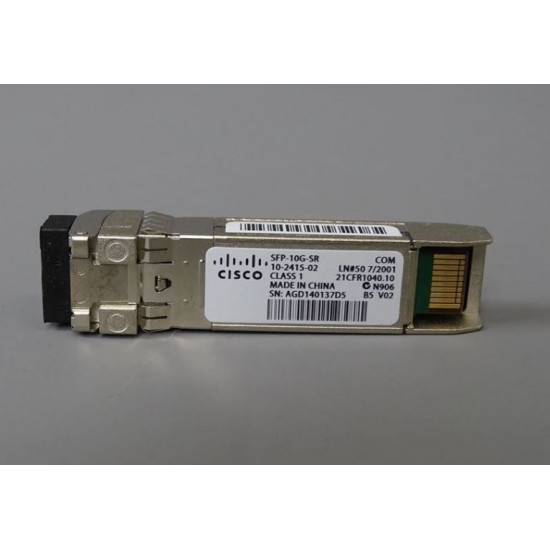 CISCO SFP-10G-SR Transceiver Module (Genuine Cisco SFP/Lifetime Warranty)