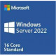 Microsoft Windows 2022 Server Standard, 16 Core License (Digital)