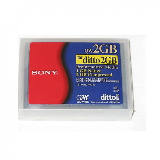 Sony Ditto Mini Data Cartridge, 2GB