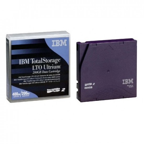 IBM LTO-2 Data Cartridge, 200GB/400GB