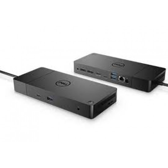 Dell Dock WD19, USB Type-C Dock w/ 180W AC Adapter (1xUSB-C Cable 1M, HDMI, 2x DisplayPort 1.4, USB-C)