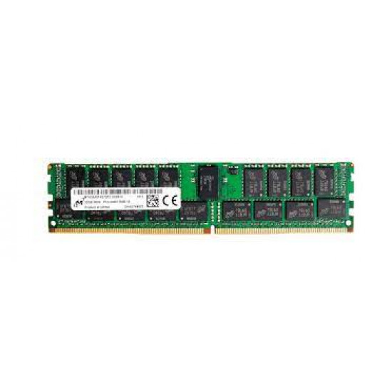 32GB Micron, PC4-19200, DDR4-2400T-R, 2RX4, CL17, 288-PIN, 1.2V, ECC Registered, Server Memory Module