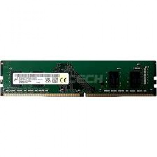 4GB Micron, PC4-25600, DDR4-3200MHz, 1Rx16, 1.2V, 288pin, UDIMM, Desktop Memory Module