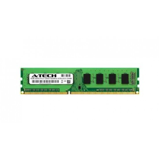 8GB A-Tech, DDR3 (1600MHz) PC3-12800 DIMM 2rx8, 1.5v, Desktop Memory Module