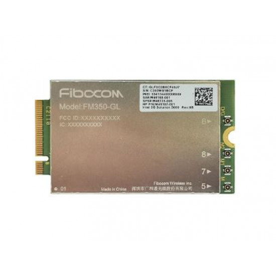 Fibocom FM350-GL, 5G Card For HP N00181-005 M99934-001, 830 G8 835 G8 835 G9 X14 X16