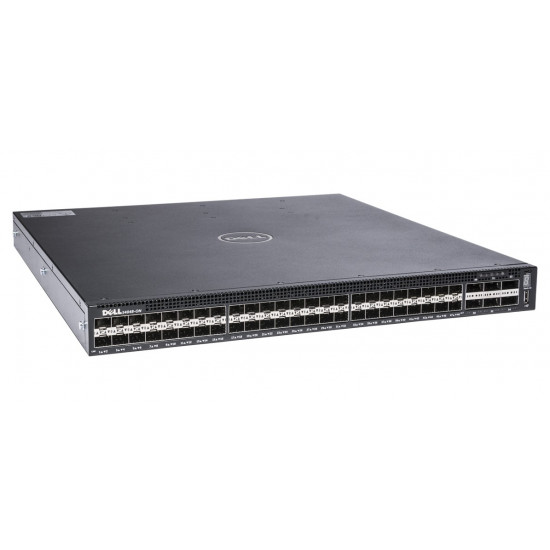 Dell EMC S4048-ON (05KDPX) Enterprise Network Switch, 48x 10GbE SFP, 6x 40GbE QSFP+, 2x PSU, RA, w/ Dell OS9, L2/L3 Managed Switch (NEW / 3Yr Warranty Support) Excluding rails