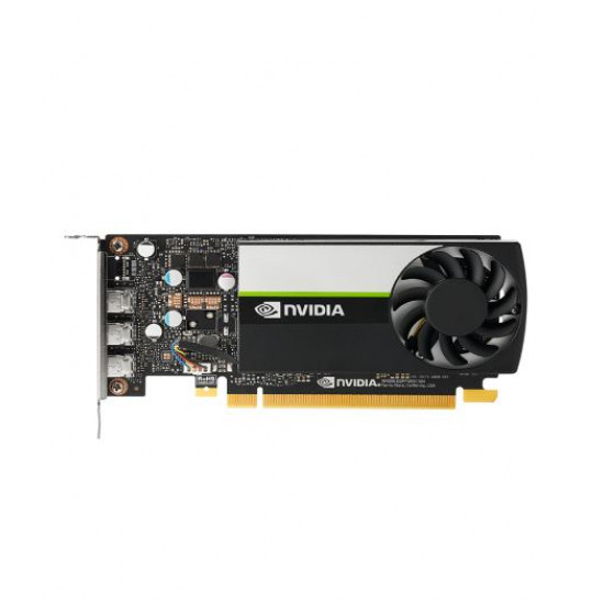 NVIDIA Quadro Turing T400, DDR-6 (2GB), PCI-Express x16 Graphics Card, (w/ LP bracket), Workstation Graphics Card, GPU (3x Mini Display Port)