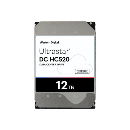 WESTERN DIGITAL Ultrastar DC HC520 3.5inch 26.1MM 12000GB 256MB 7200RPM SATA ULTRA 512E ISE