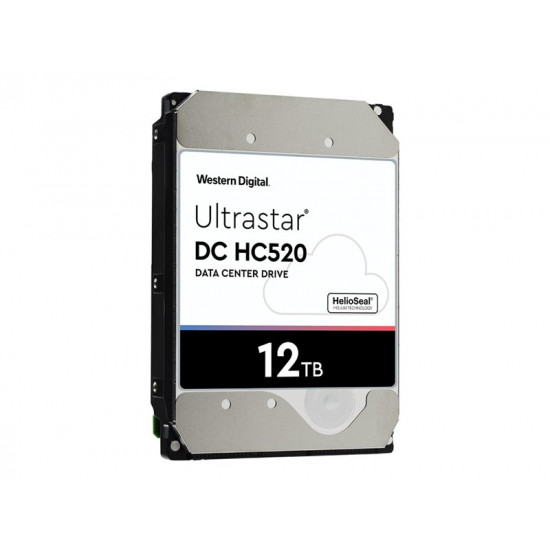 WESTERN DIGITAL Ultrastar DC HC520 3.5inch 26.1MM 12000GB 256MB 7200RPM SATA ULTRA 512E ISE