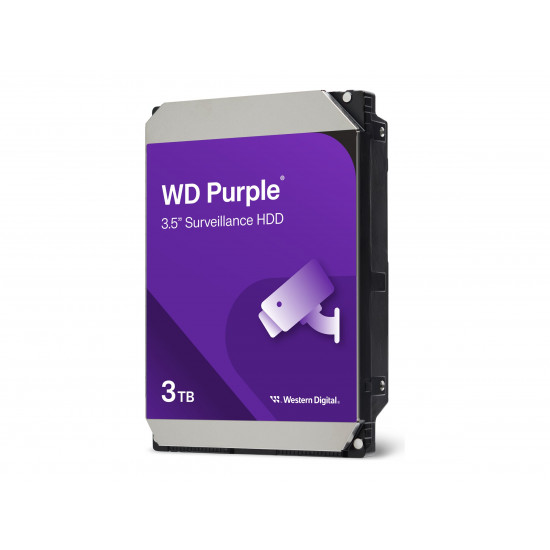 WD Purple 3TB SATA HDD 3.5inch internal 256MB Cache