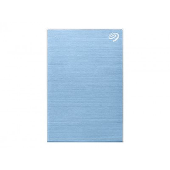 SEAGATE One Touch 1TB External HDD with Password Protection Light Blue