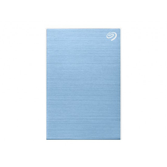 SEAGATE One Touch 1TB External HDD with Password Protection Light Blue