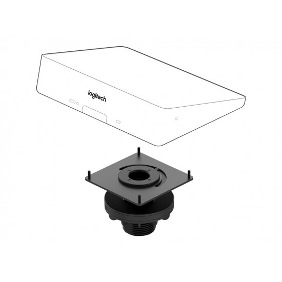 LOGITECH Tap Table Mount Video conferencing controller mounting kit for Room Solution Base Bundle Huddle Large Tap