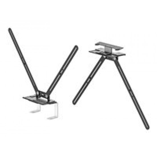 LOGITECH TV Mount For Video Bars Camera mount under-the-monitor mountable above-the-monitor mountable for Rally Bar