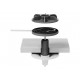 LOGITECH Mounting kit ceiling mount mic holder for microphone white ceiling mountable pendant for Rally Mic Pod