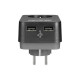 APC Essential SurgeArrest 1 Outlet 2 USB Ports Black 230V