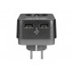 APC Essential SurgeArrest 1 Outlet 2 USB Ports Black 230V