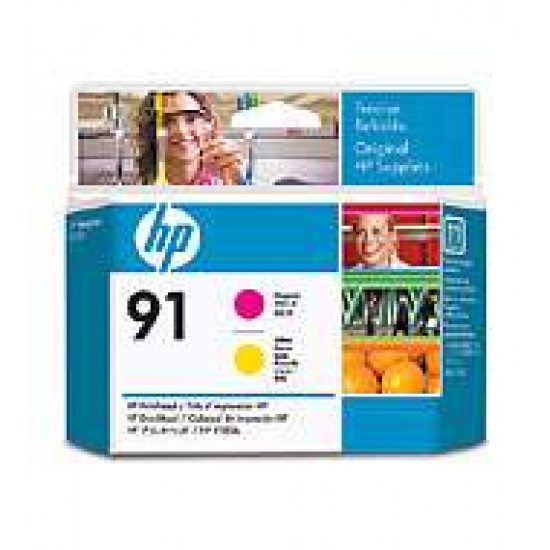 HP 91 Printhead magenta and yellow DesignJet Z6100