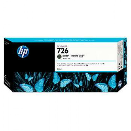 HP 726 ink black matte 300ml Designjet T1200