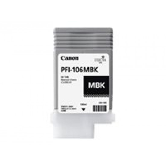 CANON PFI-106MBK ink cartridge matte black standard capacity 130 ml 1-pack