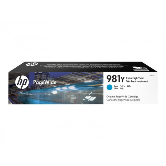 HP 981Y Extra High Yield Cyan PageWide Cartridge